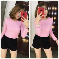 Áo tay dài thun gân