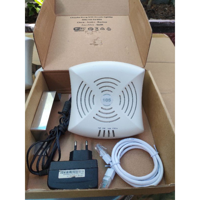 🔰[WIFI MESH]🔰 ARUBA 105-US Wireless Access Point Chuyên Dụng Tải 50 Client