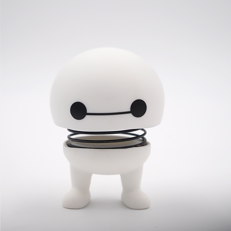 Búp bê lắc đầu kiểu hoạt hình đáng yêu trang trí xe hơi