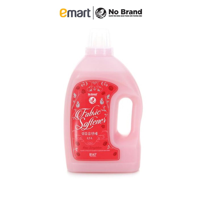 Nước Xả Vải Hương Hoa Hồng No Brand Mùi Thơm Nhẹ Chai 2.5L - Emart VN