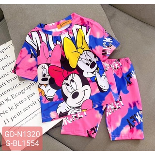 Bộ lửng thun lạnh bé gái