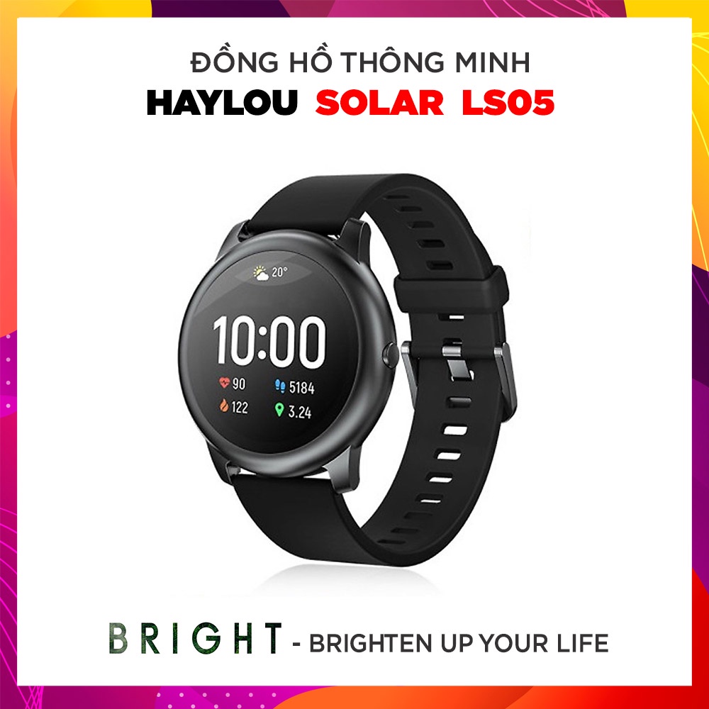 Đồng Hồ Thông Minh Haylou Solar LS05/ RT LS05S ( Phiên Bản Quốc Tế)