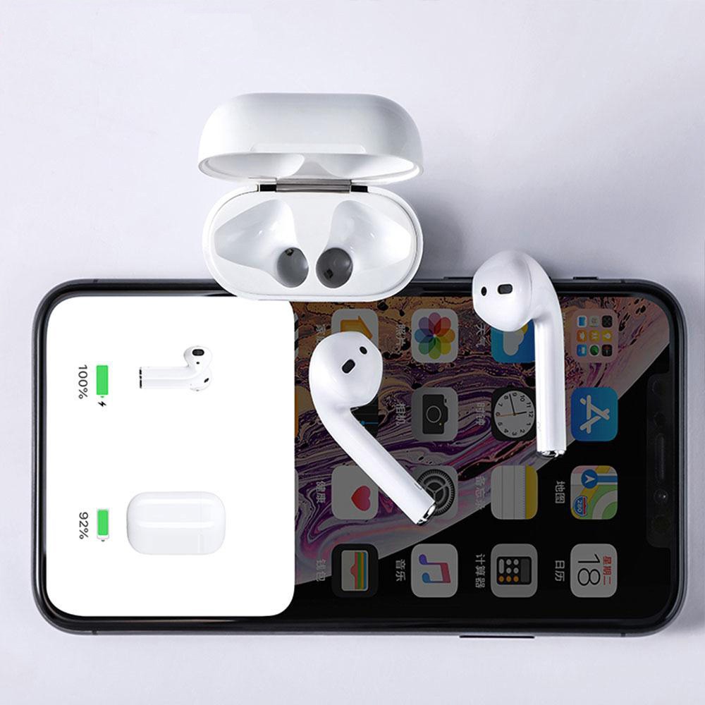 Tai Nghe Không Dây Airpods 2 tws Định Vị - Đổi Tên - Sạc Không Dây - Tháo Tai Dừng Nhạc Phiên Bản 2021 - LHP2