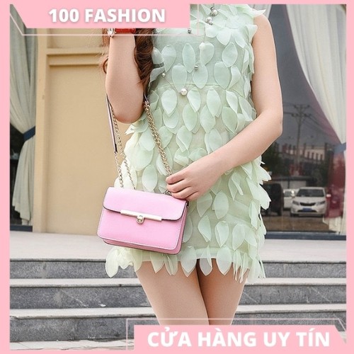 Túi Đeo Chéo Nữ 💖FREE SHIP💖 Túi Xách Nữ Da Cao Cấp- Túi Đeo Chéo Dây Xích [Mẫu Mới 2021]