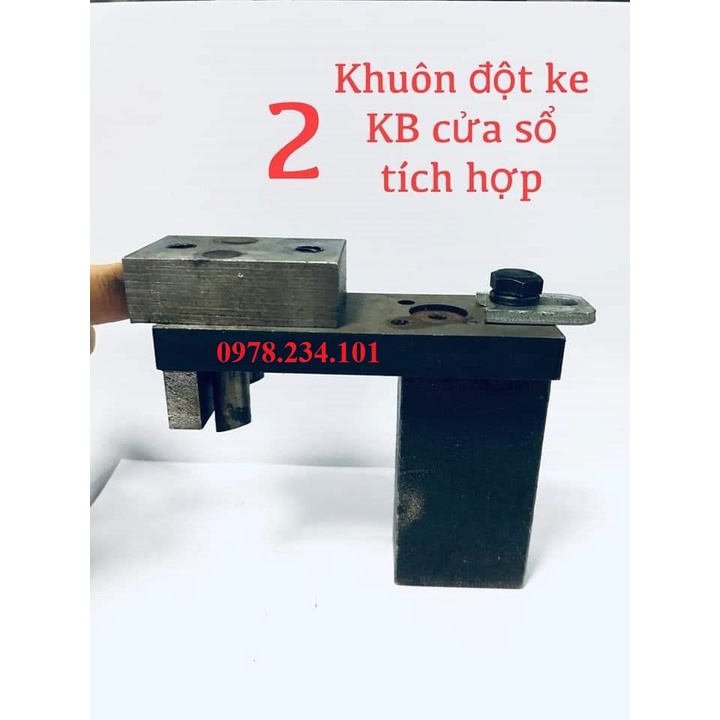 Bộ chày cối đột dập nhôm xingfa, hệ 55 vát cạnh