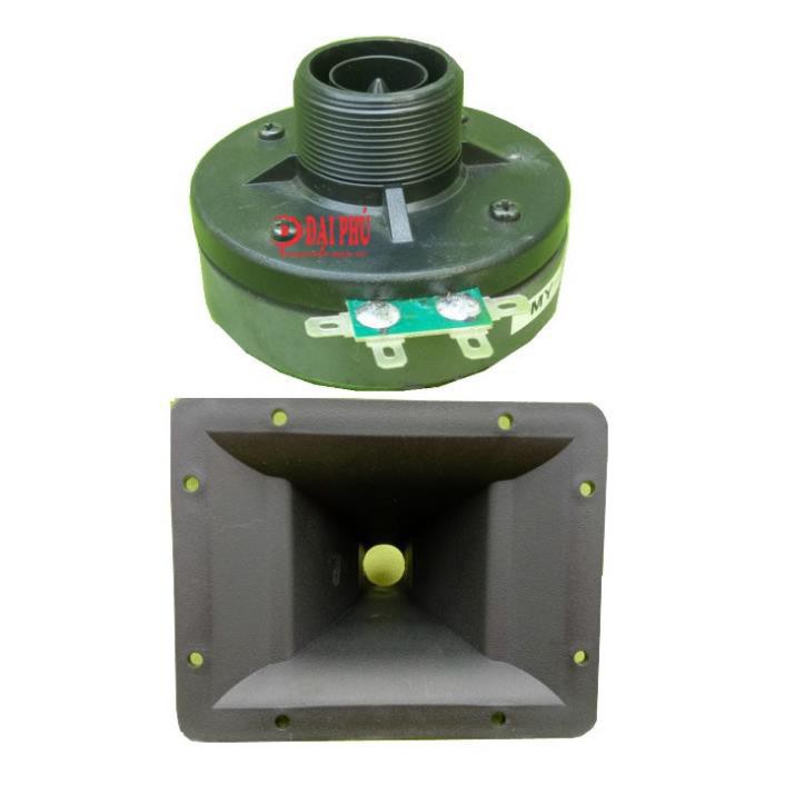 Loa treble kèn 250 kèm phễu 19cm x 15cm và tụ