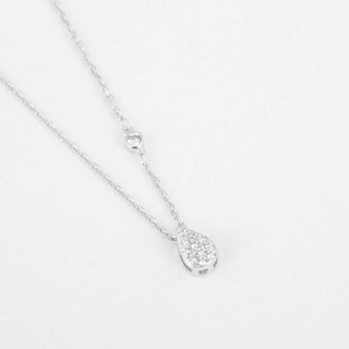 Dây Chuyền Bạc Blue Peach Water Drop DC112
