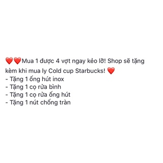 Ly coldcup 473ml - mua 1 tặng combo 3 món