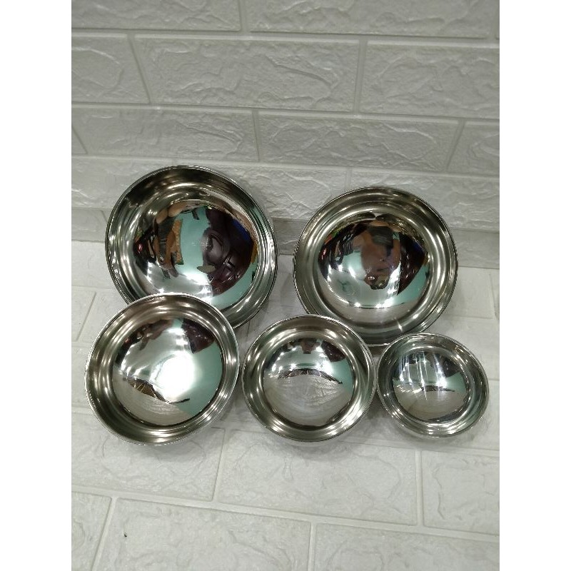 Bát  inox 2 lớp chống nóng, có 5size