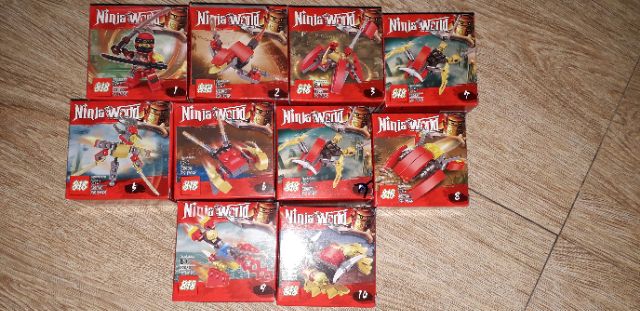 Bộ lắp ráp Lego Ninjago Word Rồng có trên 200 chi tiết MS82080