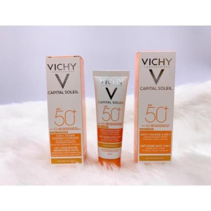 Kem Chống Nắng Vichy  Chống Lão Hoá - Dành cho da nhạy cảm Ideal Soleil Anti Age SPF50+ - 50ml