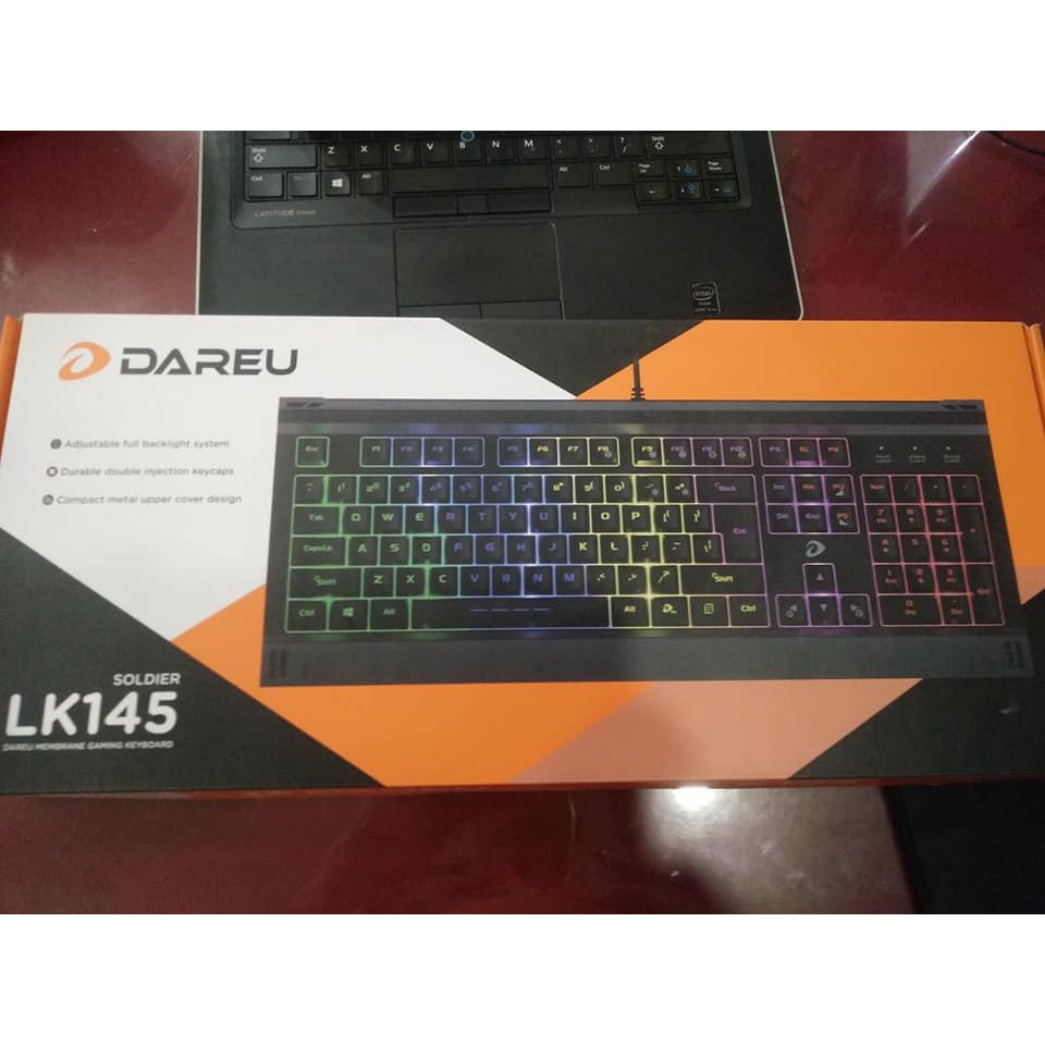 Bàn Phím Dareu LK145 Gaming đen