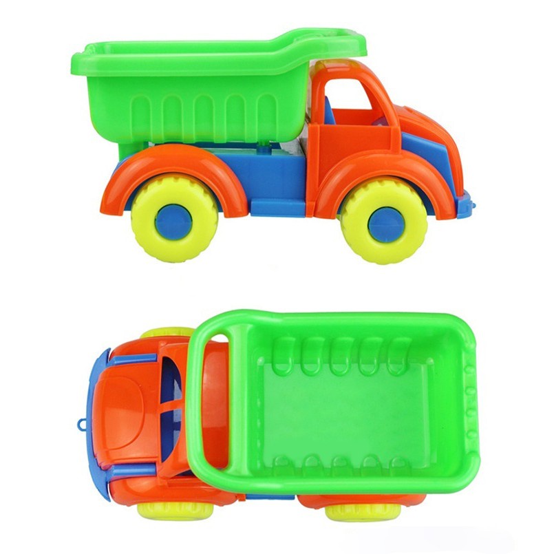 (Video Review) Bộ Kit Xúc Cát Kiểu Ô Tô Chở Cát - Gồm Cả Xe, 2 Xẻng US04484