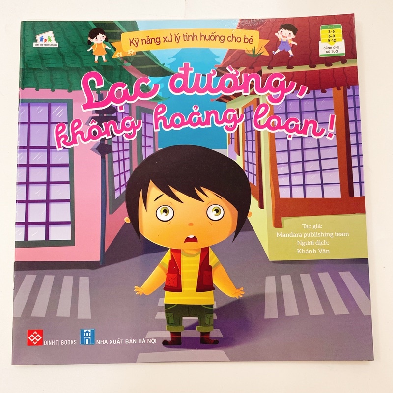Sách Truyện Tranh Kỹ Năng Xử Lý Tình Huống Cho Bé (Bộ 5 Cuốn)