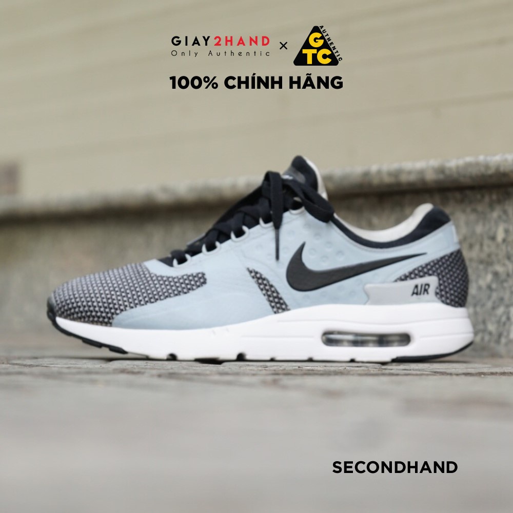 [2hand] Giày Thể Thao NIKE AIRMAX ZERO ESSENTIAL 876070-002 GIÀY CŨ CHÍNH HÃNG