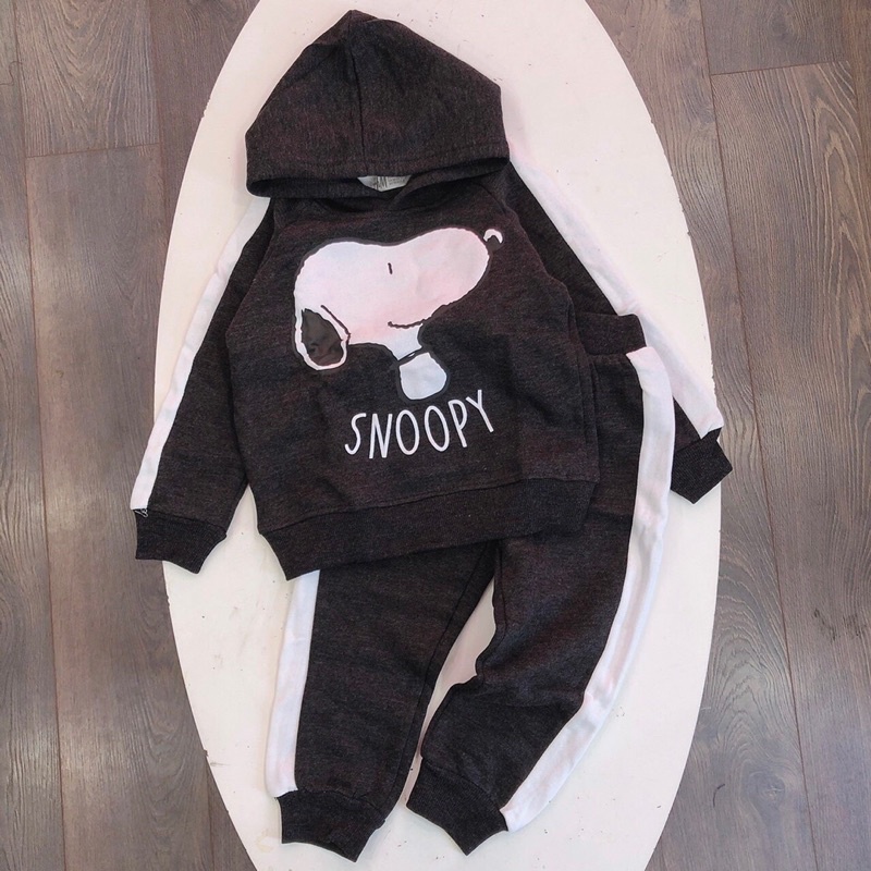 Bộ nỉ snopy bé trai