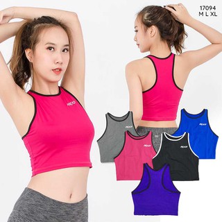 ÁO TẬP GYM YOGA CROPTOP CỔ YẾM READI 01094