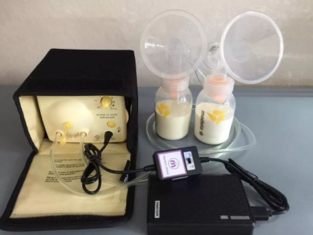 Máy hút sữa Medela Pump rút gọn like new.