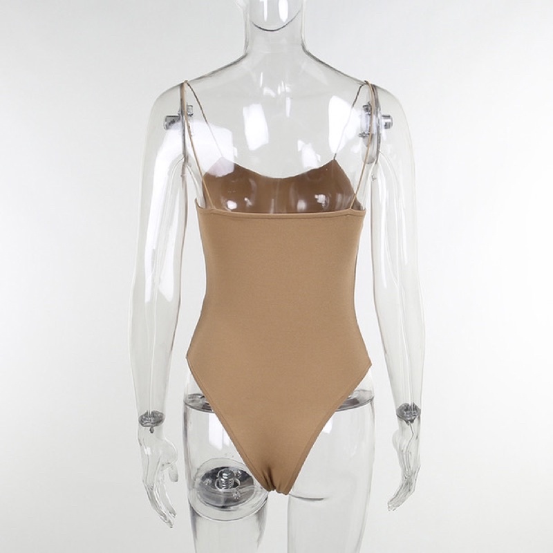 Áo bodysuit trơn 2 dây 3 màu | BigBuy360 - bigbuy360.vn