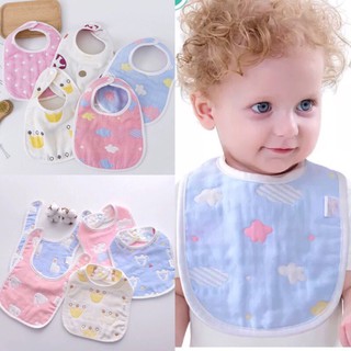 Minchun123:CHỌN MẪU Yếm xô chữ U, vải  cotton,  xô, cho bé ăn dặm, thấm dãi, đồ dùng cho bé sơ sinh