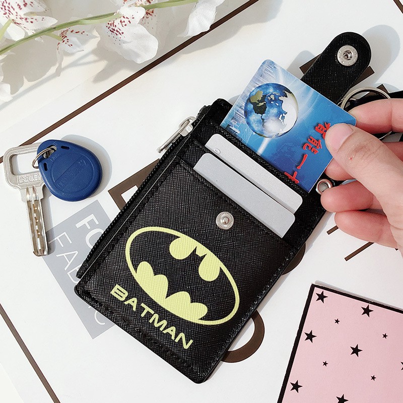 Ví đựng thẻ đa năng thiết kế họa tiết hoạt hình đáng yêu