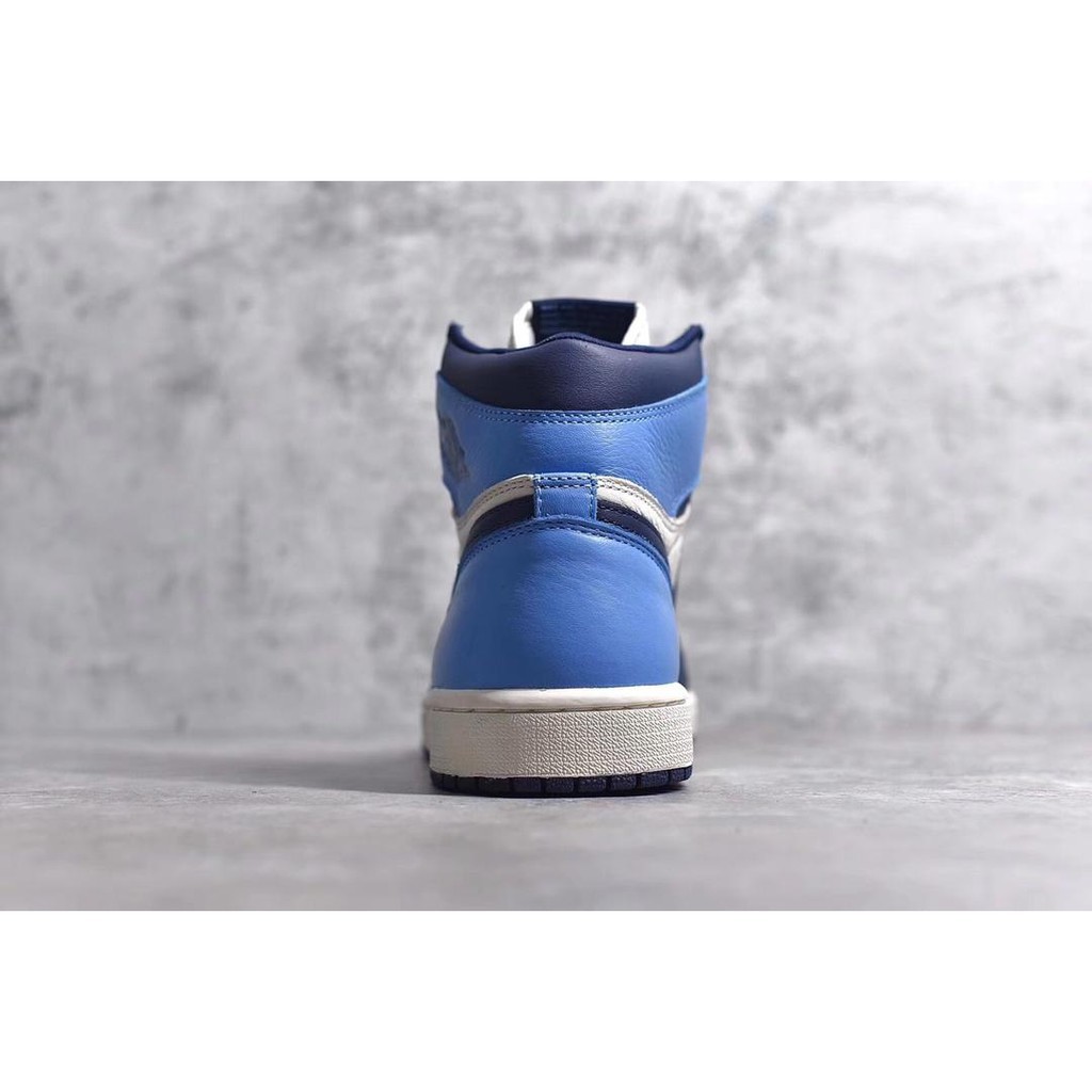 Giày ORDER Nike Air Jordan 1 Retro High  North Carolina Toe chất lượng tốt nhất