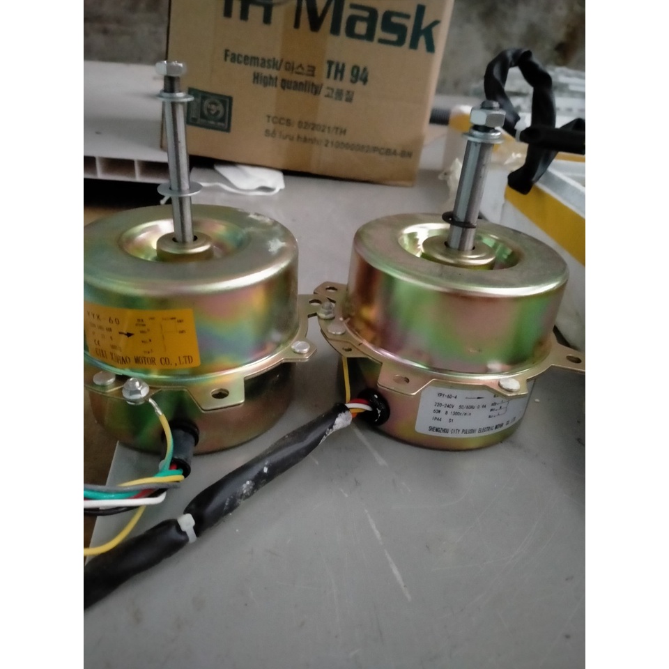 Mô tơ quạt hơi nước công suất 60W trục 8mm