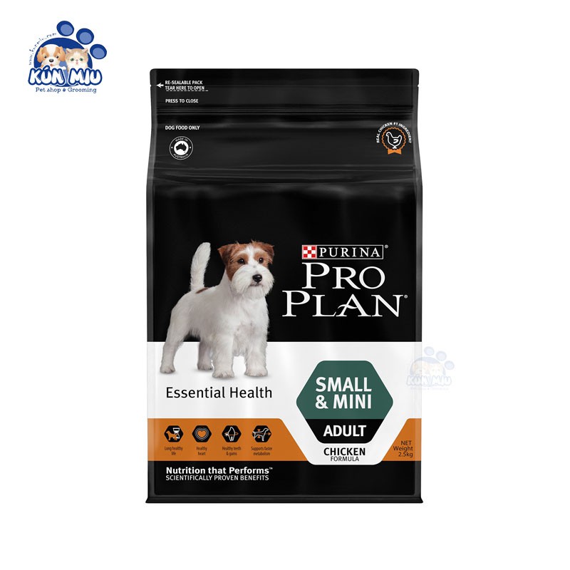 Thức ăn cho chó Purina ProPlan Small &amp; Mini Adult 2.5kg