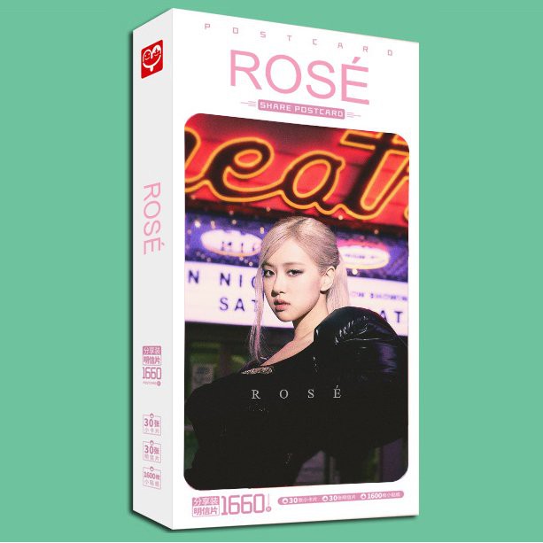 Postcard Rosé Blackpink On The Ground Gone