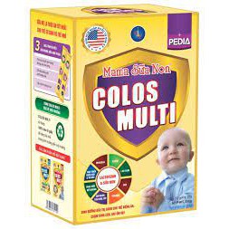 {Hàng chính hãng}Sữa Colos muti pedia,Pedia gold,Ao,IQ loại 352g.