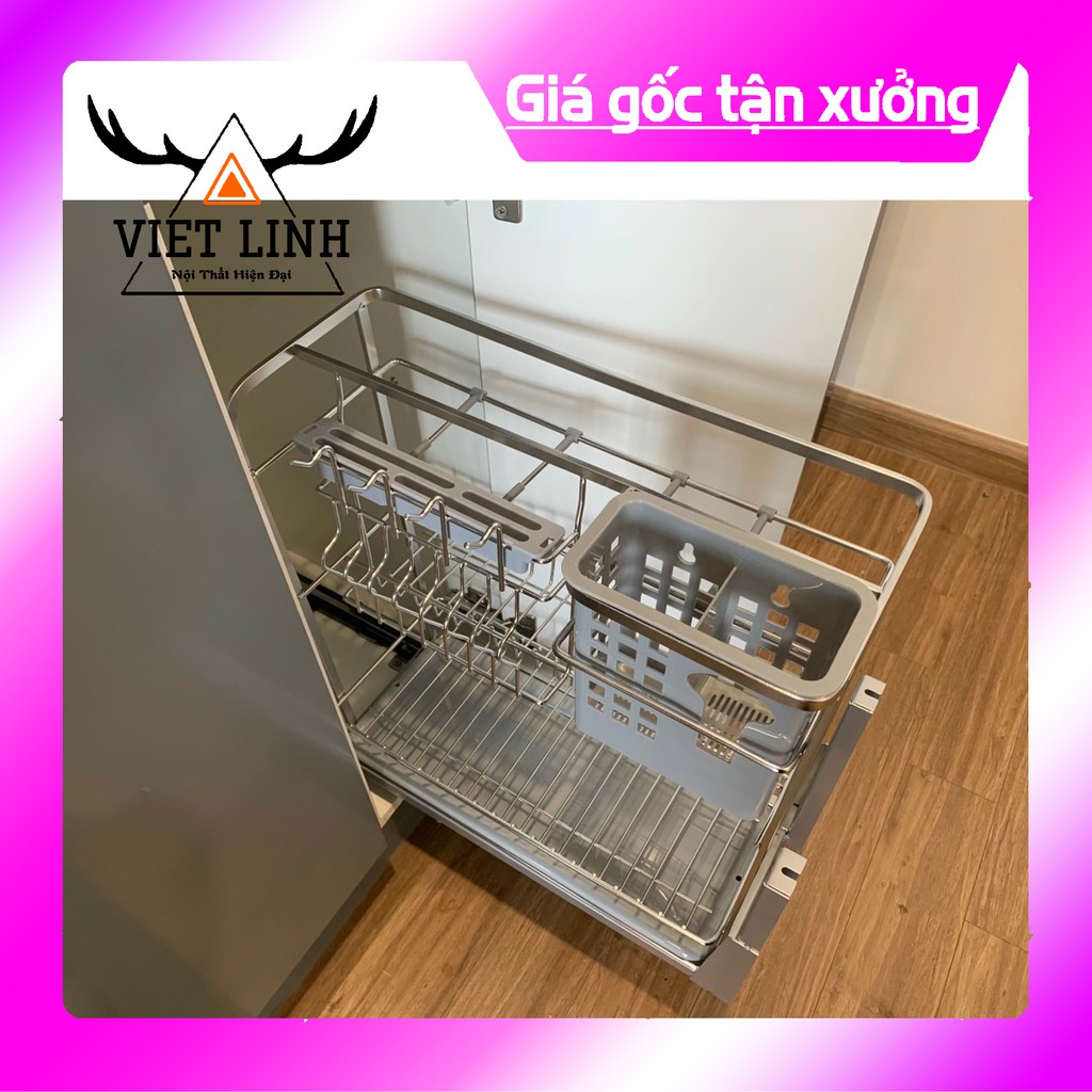 [CHÍNH HÃNG GIÁ XƯỞNG] Giá Để Dao, Thớt, Chai Lọ Inox 304 100% - Bảo Hành dài hạn, Hỗ Trợ Lắp Đặt