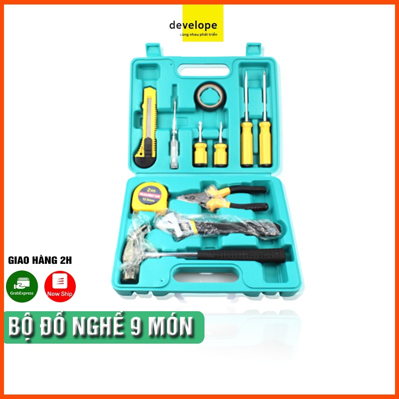 Bộ đồ nghề sửa chữa đa năng 12 món - DEVELOPE