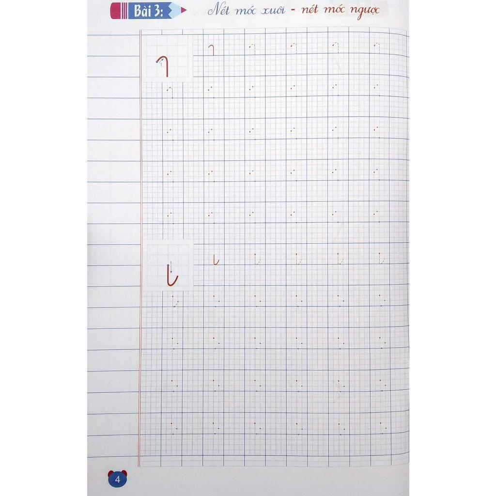 Sách Bé Chuẩn Bị Vào Lớp 1: Tập Viết - Tập 1