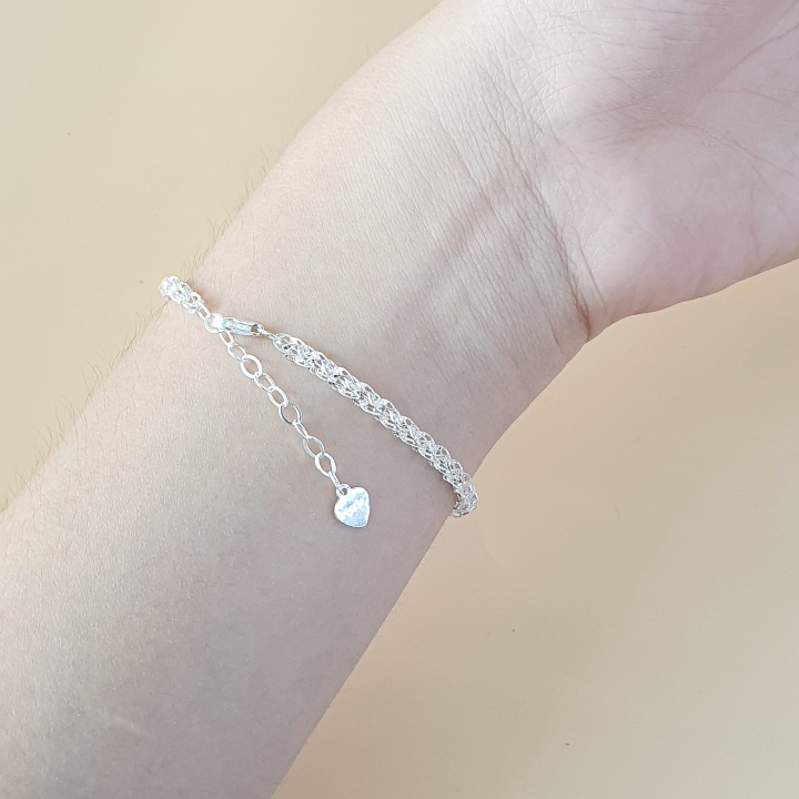 Vòng Tay Lắc Tay Nữ Bạc 925 Đuôi Phụng LTU559 BẠC HIỂU MINH
