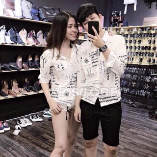 ÁO SƠ MI ĐÔI NAM NỮ