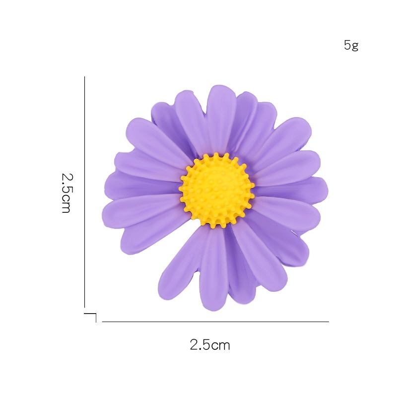 Ghim Cài Áo Hình Hoa Cúc Nhỏ Dễ Thương Sáng Tạo Thích Hợp Làm Quà Tặng Cho Bạn Bè
