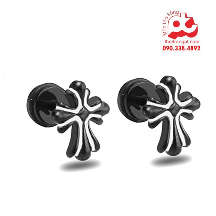 Bông tai nam inox - Mã: BT51 ( 1CẶP)