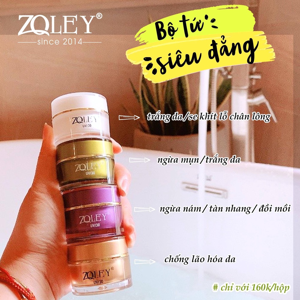 Kem Dưỡng Trắng Chống lão Hóa ZOLEY 10g ( Face Zoley Vàng )