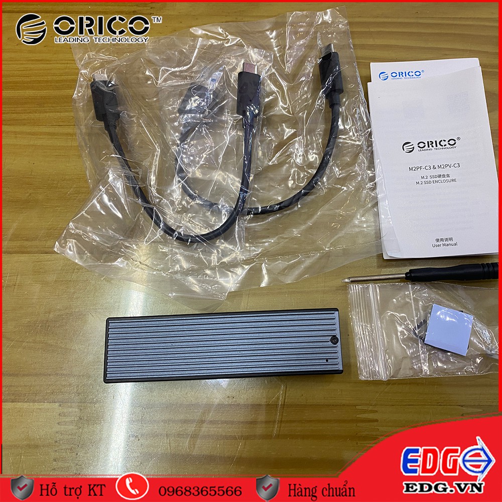 BOX Ổ Cứng NVME sang USB-C Orico M2PV-C3 giá rẻ | BigBuy360 - bigbuy360.vn