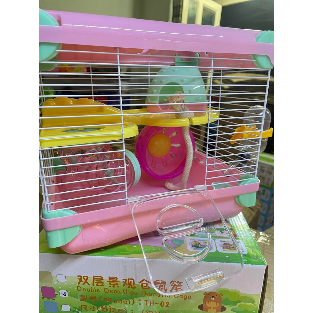 Lồng Đu Dây Mạo Hiểm 3 Tầng cho hamster