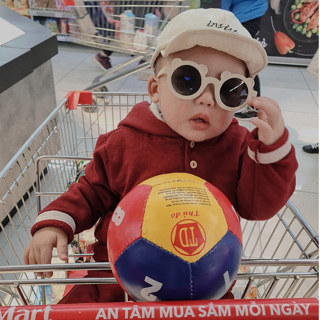 Kính mắt cho bé trai bé gái từ 1-7 tuổi Lilyeyewear, chất liệu bền đẹp, màu sắc đa dạng - KID002