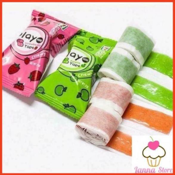 ( Nguyengiahan ) ( CC2016 ) Kẹo Cuộn Play dạng gói 21g - Thái Lan