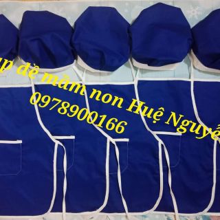 Set 10 bộ tạp dề mầm non