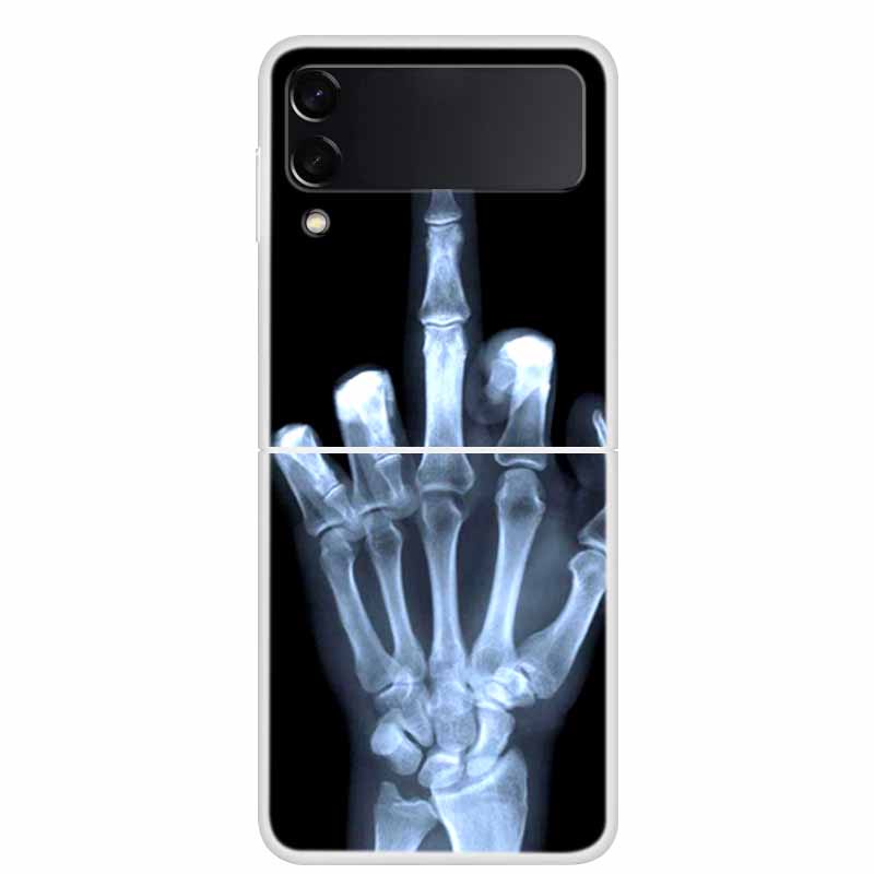 Ốp Điện Thoại Dẻo Họa Tiết Hoạt Hình Sư Tử/ Hổ Thời Trang Cho Samsung Galaxy Z Flip 3