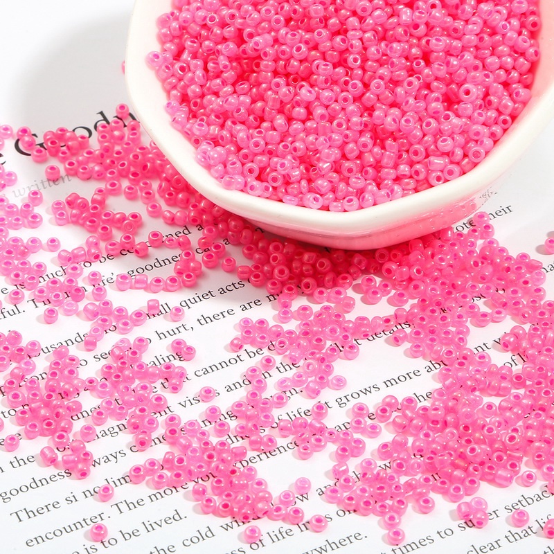 Set 1000 Hạt Pha Lê 3mm 500 Cái 2mm Làm Trang Sức Thủ Công DIY