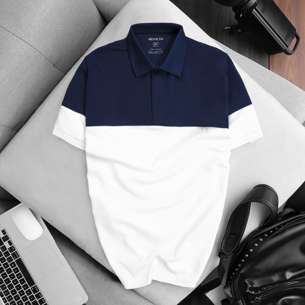 Áo Polo nam đẹp, áo thun polo nam SLASEY vải cá sấu CVC 95% cotton 5% Spandex mềm mịn thoáng mát, regular fit