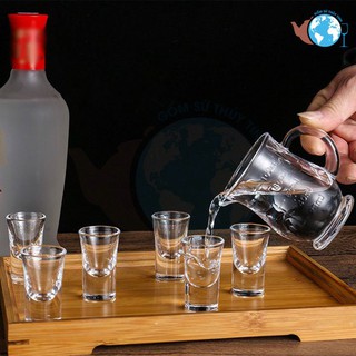 Ly Rượu Shot Thủy Tinh 34ML