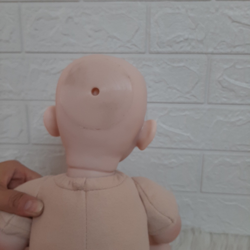 Búp Bê Tái Sinh KEIUMI Trọc Thân Gòn 50 cm - Reborn Toddler Semi Soft Vinyl Doll 20inch