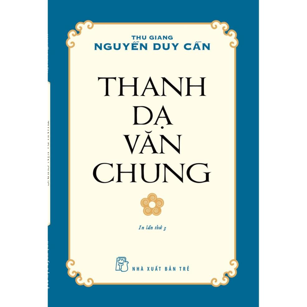 Sách - Thanh Dạ Văn Chung - NXB Trẻ