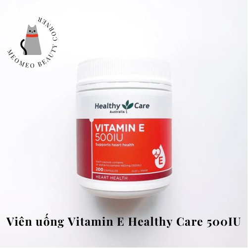 Vitamin E Healthy Care 500iu 200 Viên Úc